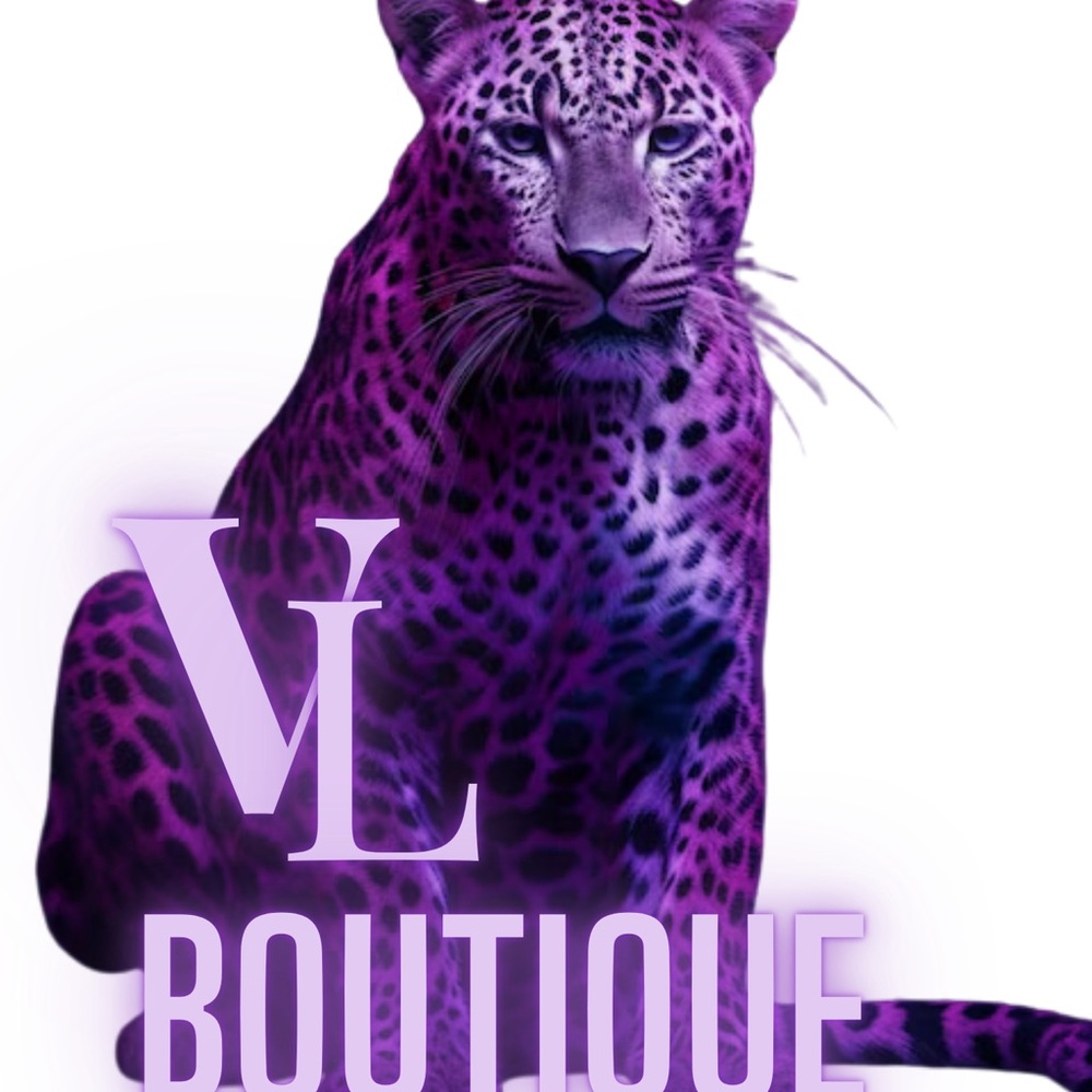 JV Boutique Vibrant Purple Leopard Accessory